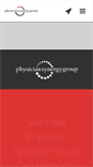 Mobile Screenshot of physiciansynergy.com